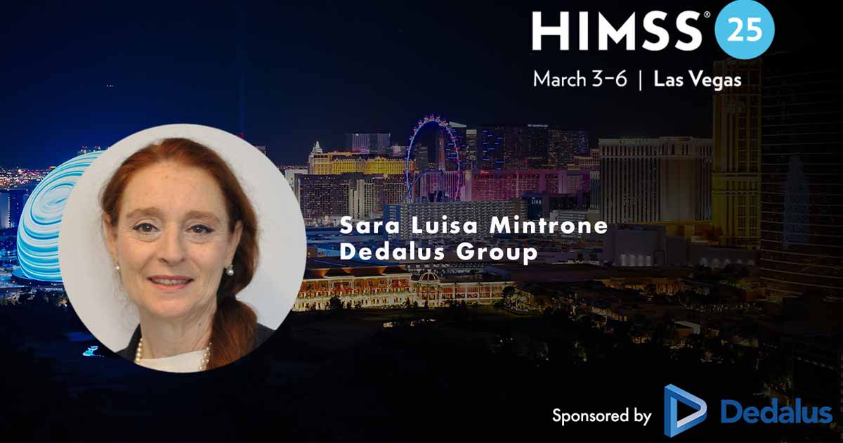 Sara Luisa Mintrone, chief marketing officer for the Dedalus Group Sara Luisa Mintrone, chief marketing officer for the Dedalus Group