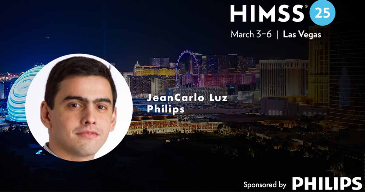 JeanCarlo Luz, electronic medical records leader at Philips