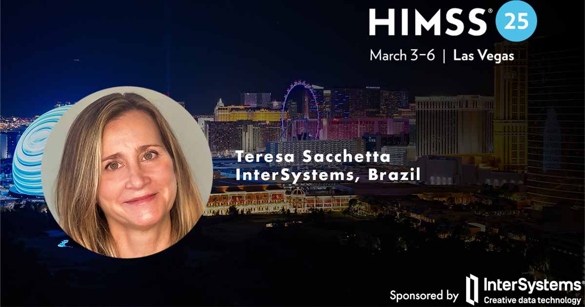 Teresa Sacchetta, healthcare director at InterSystems Brazil