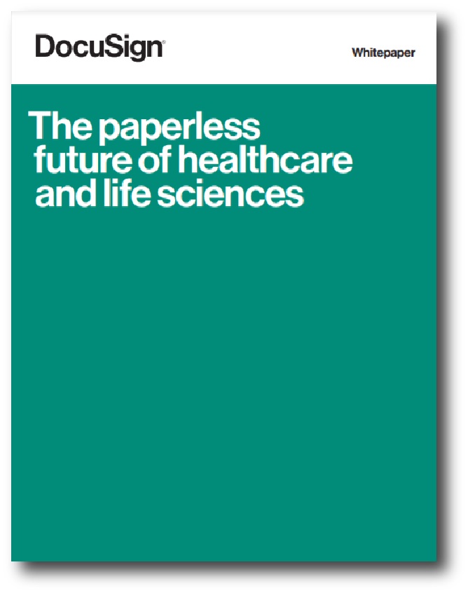 The paperless future of healthcare and life sciences 