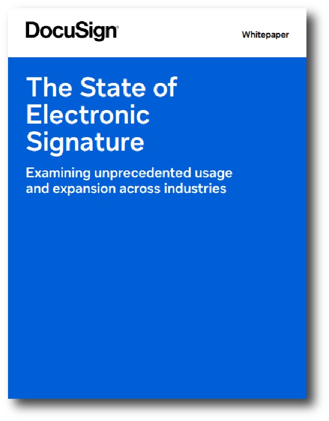 The state of electronic signature 