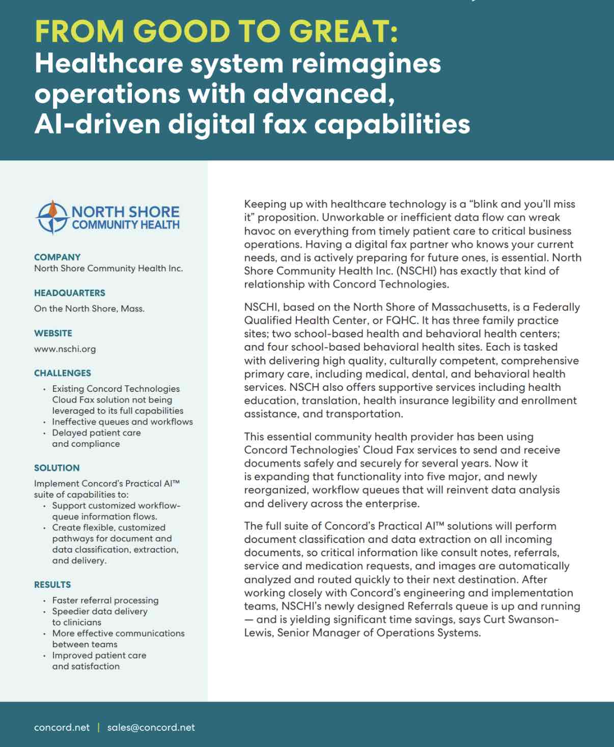 Accelerate data analysis and delivery with AI-driven digital fax 