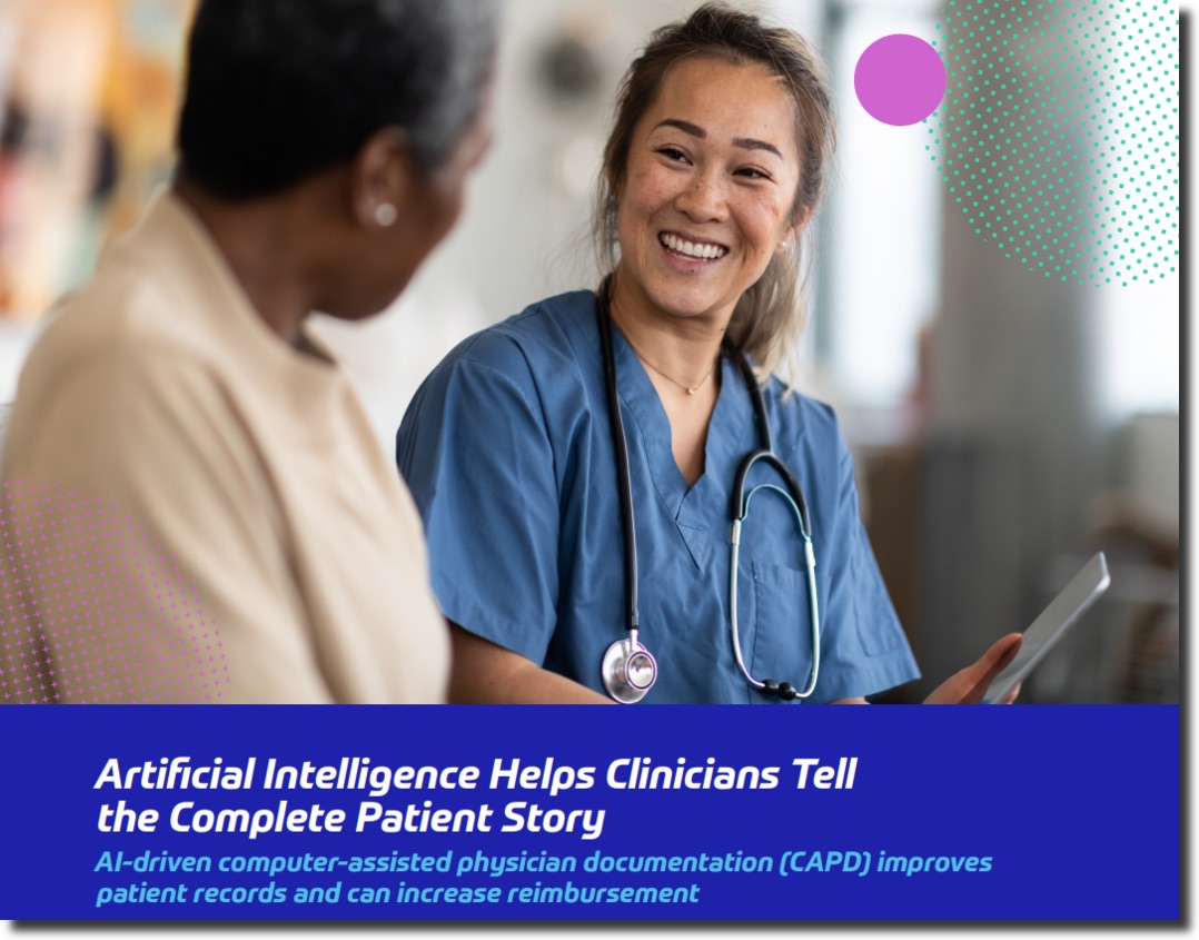 Artificial intelligence helps clinicians tell the complete patient story 