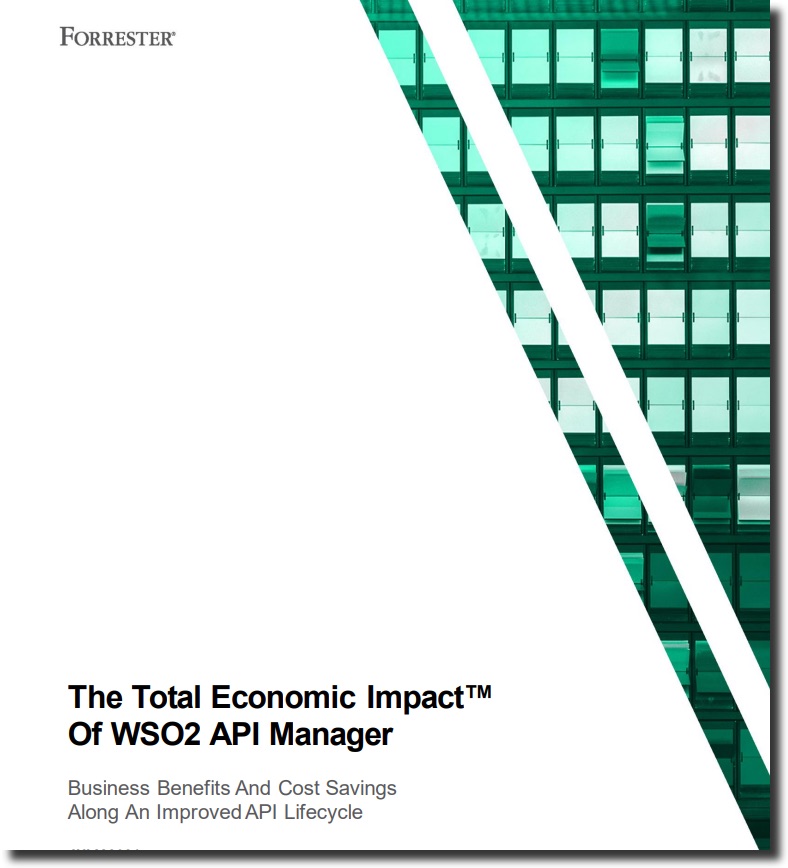 The Total Economic Impact™ of WSO2 API manager