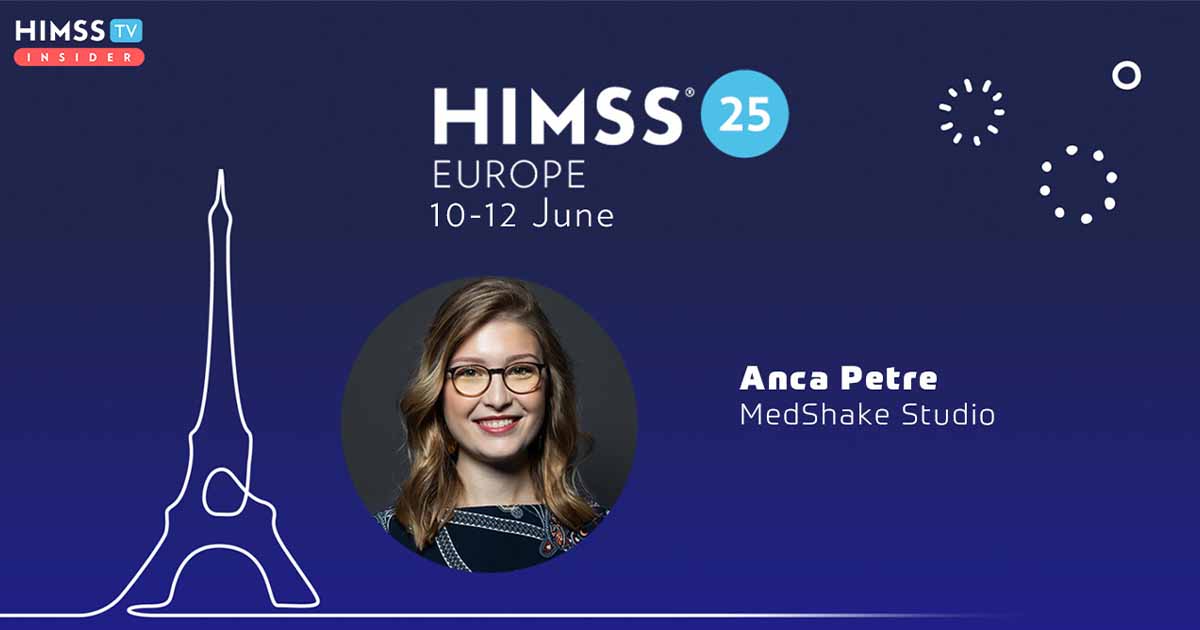 Anca Petre, MedShake Studio_HIMSS25 Europe