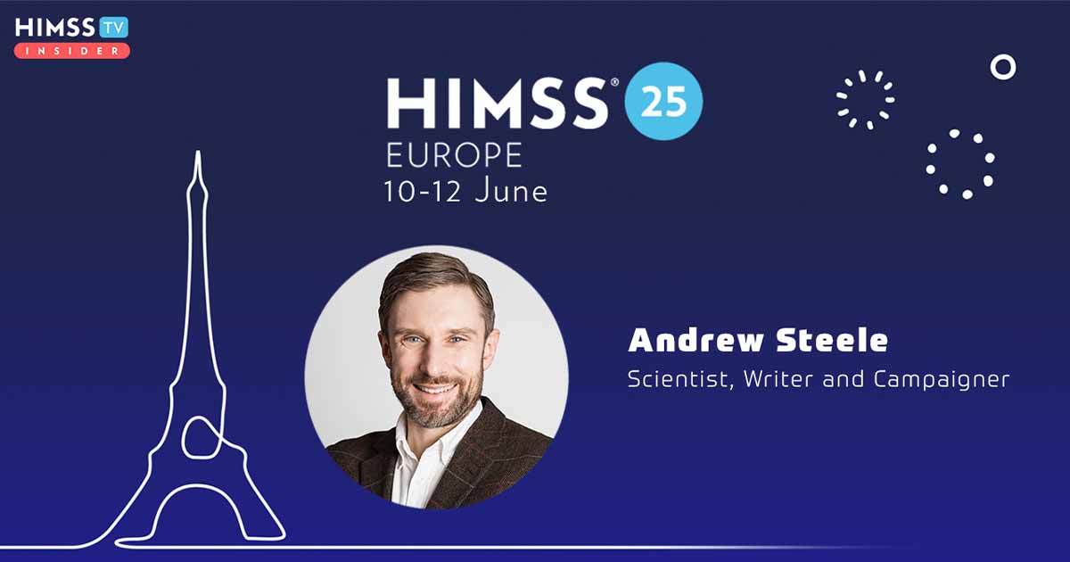 Andrew Steele, author_HIMSS25 Europe preview