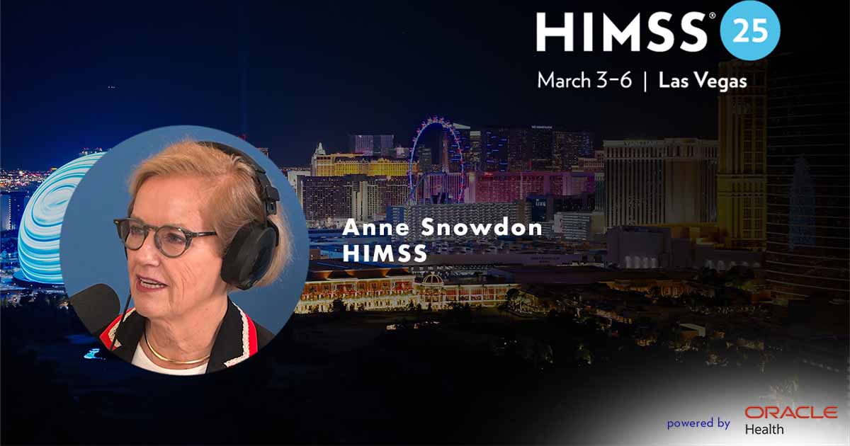 Anne Snowdon, HIMSS_Las Vegas skyline Photo by halbergman/E+/Getty Images