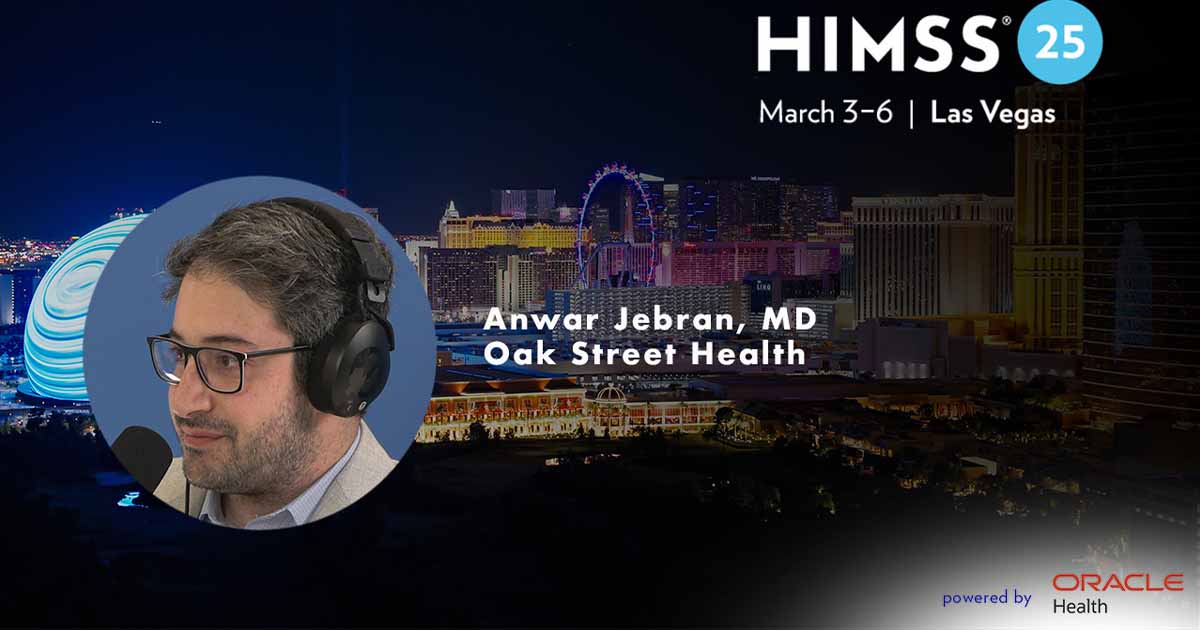 Dr. Anwar Jebran, Oak Street Health_Las Vegas skyline Photo by halbergman/E+/Getty Images