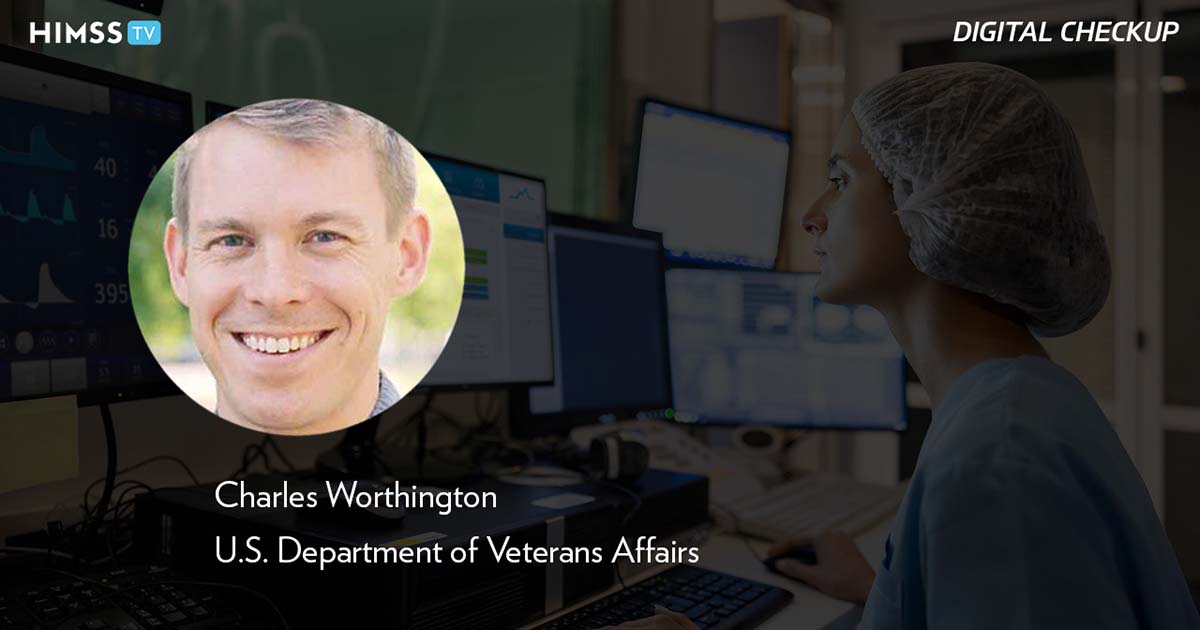 Charles Worthington, Department of Veteran Affairs_Doctors using computer at hospital Photo by andresr/E+/Getty Images
