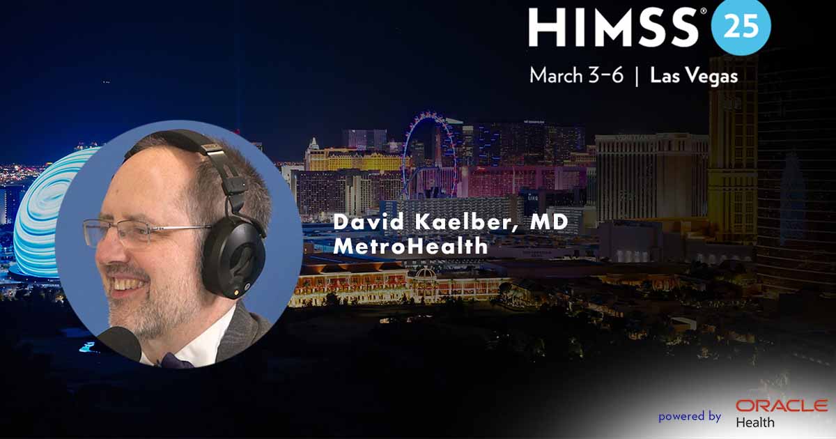 Dr. David Kaelber, MetroHealth_Las Vegas skyline Photo by halbergman_E+_Getty Images