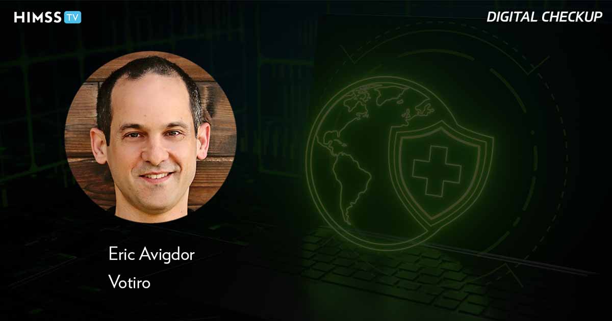 Eric Avigdor at Votiro_Telemedicine cybersecurity 3D Photo by LumerB/iStock/Getty Images Plus