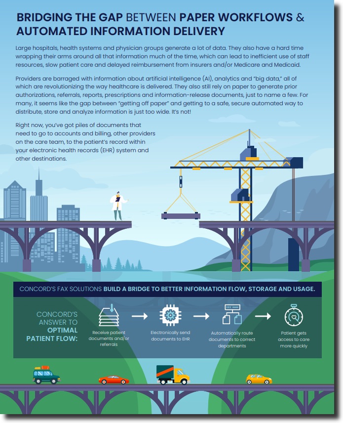 Bridging the gap between paper workflows and automated information delivery 