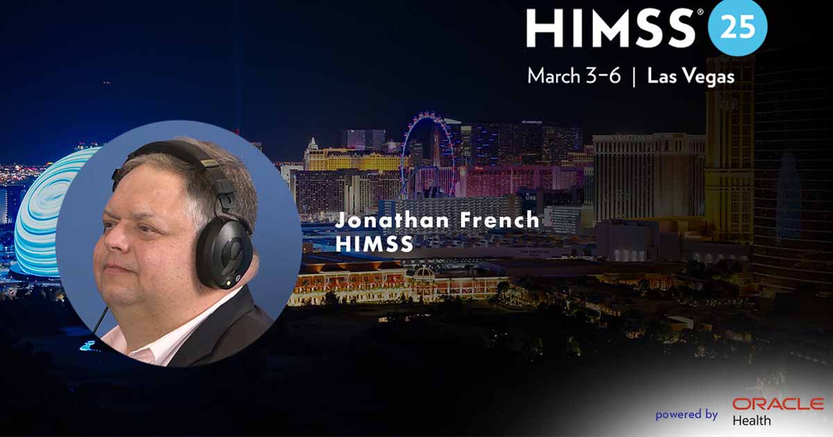 Jonathan French, HIMSS_Las Vegas skyline Photo by halbergman/E+/Getty Images