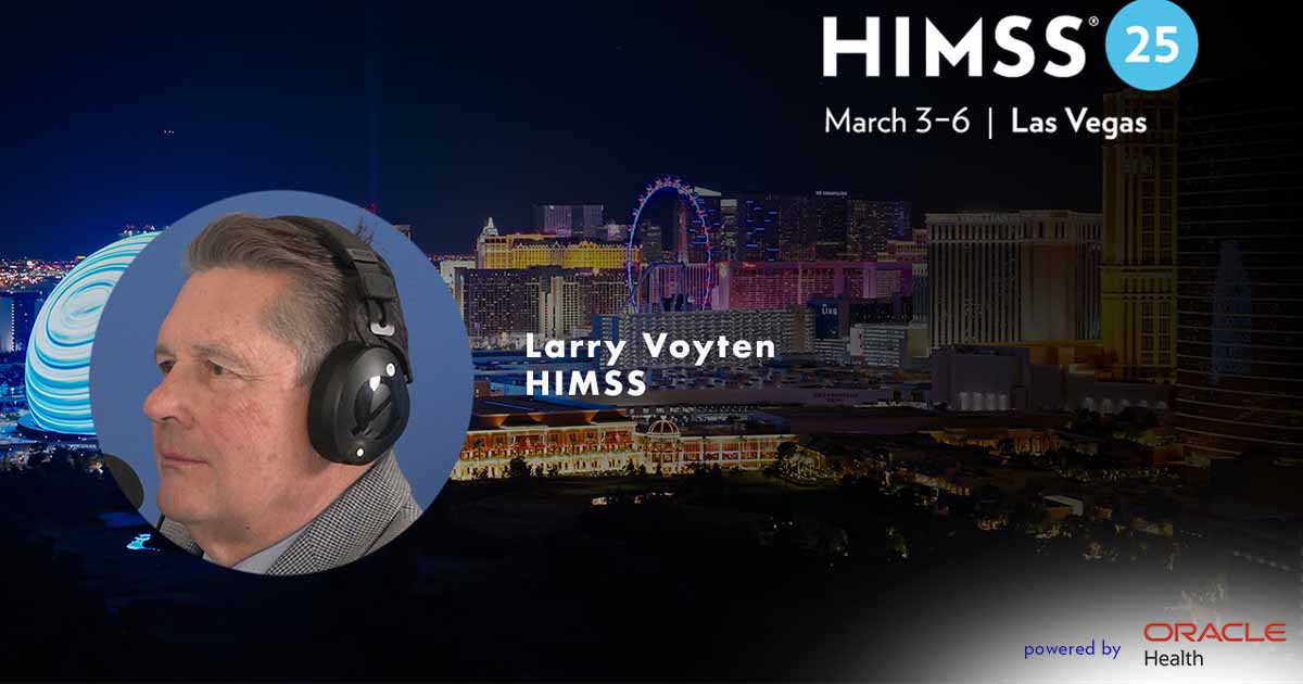 Lawrence Voyten, HIMSS_Las Vegas skyline Photo by halbergman/E+/Getty Images