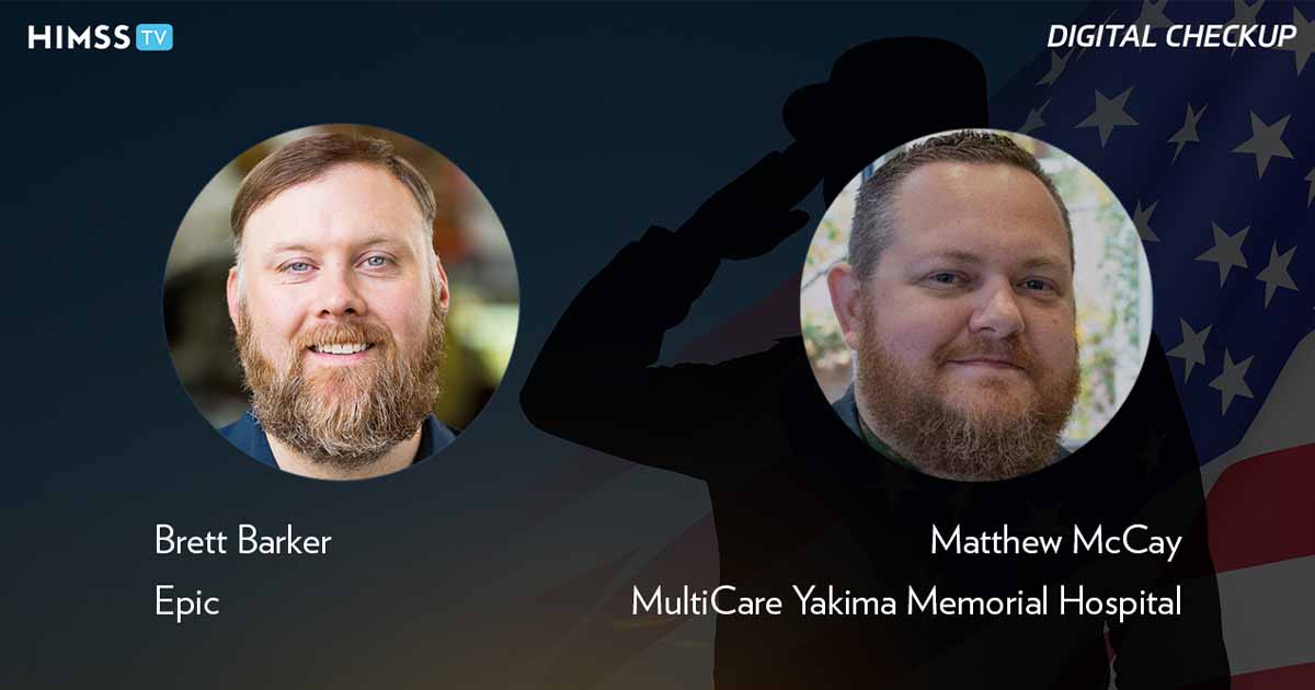 Matthew McCay and Brett Barker_Silhoutte of solider with US flag Photo by e-crow/iStock/Getty Images Plus