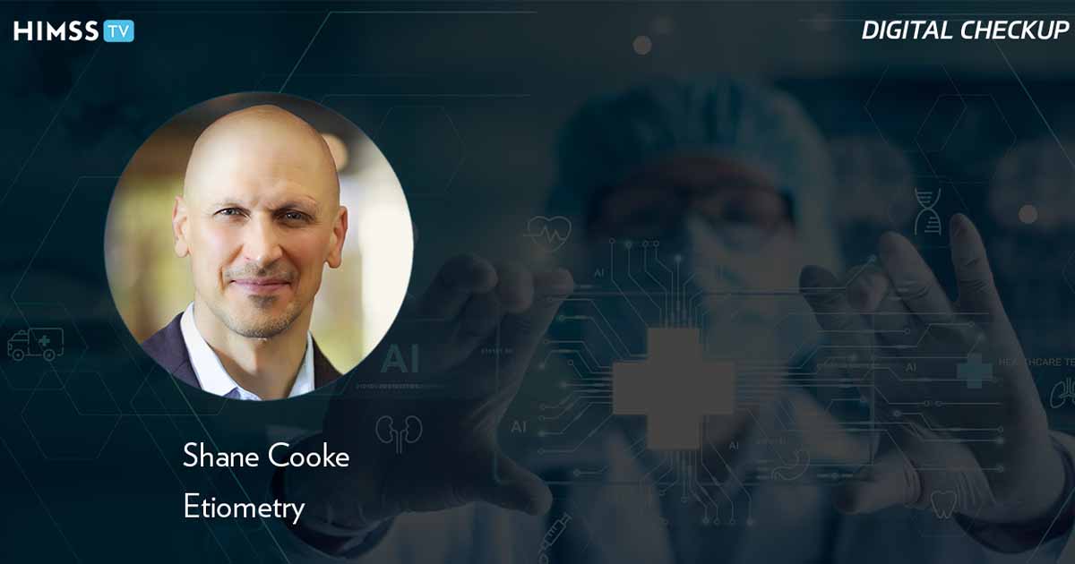 Shane Cooke at Etiometry_Doctor and medical tech 3D graphics Photo by ipopba/iStock/Getty Images Plus