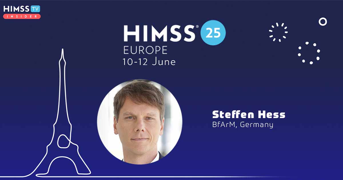 Steffen Hess, BfArM_HIMSS25 Europe preview