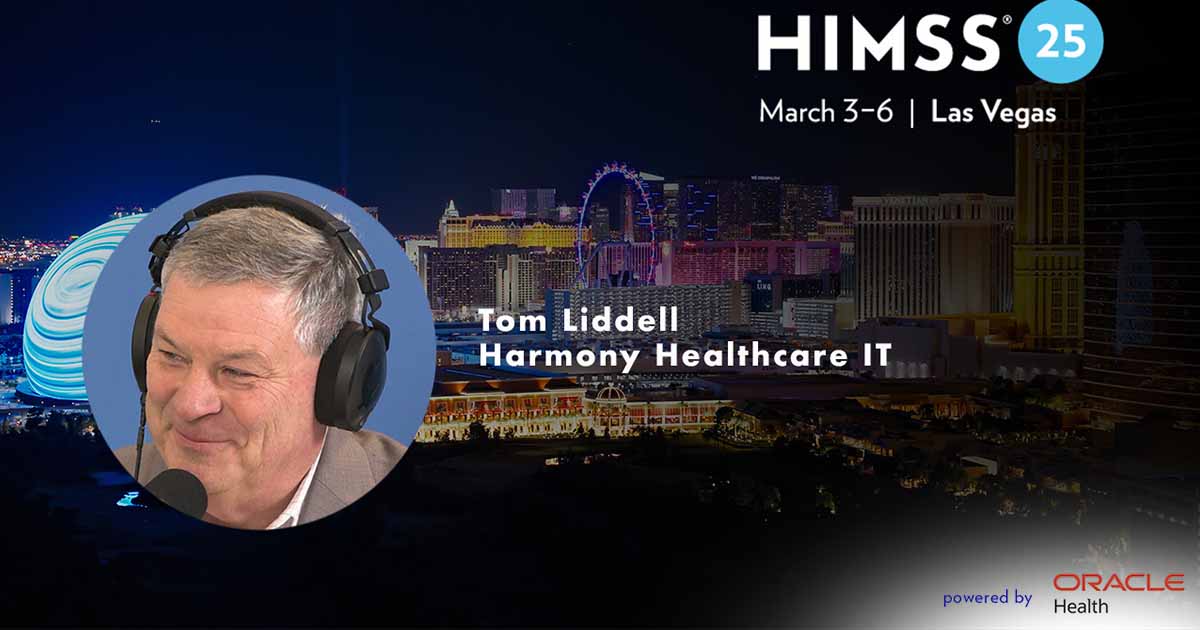 Tom Liddell, Harmony Healthcare IT_Las Vegas skyline Photo by halbergman/E+/Getty Images