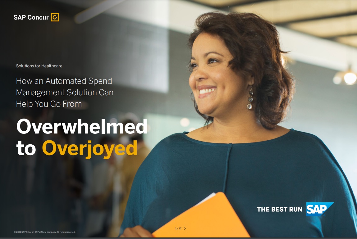 How an automated spend management solution can help you go from overwhelmed to overjoyed