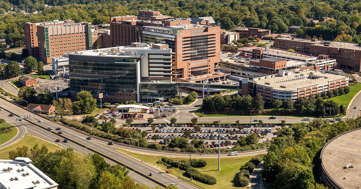 Wake Forest building complex