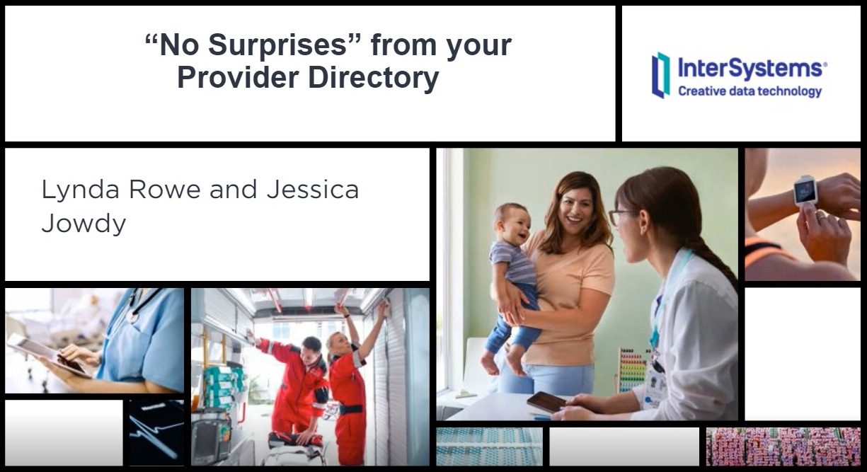 “No Surprises” from your Provider Directory 