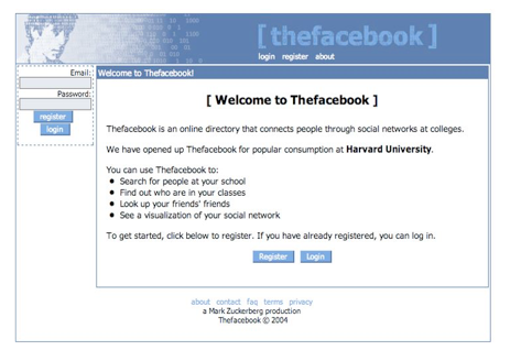 image of "the facebook"