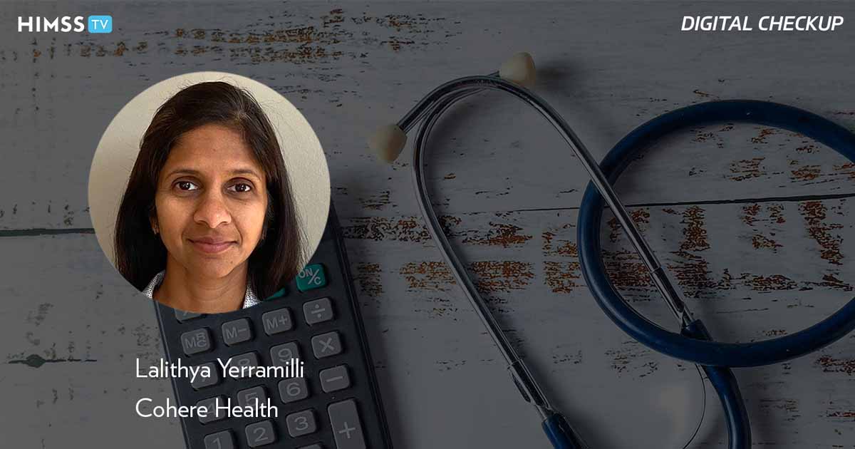 Lalithya Yerramilli, Cohere Health_Stethoscope and calculator Photo by Mohamad Faizal Bin Ramli/iStock/Getty Image Plus