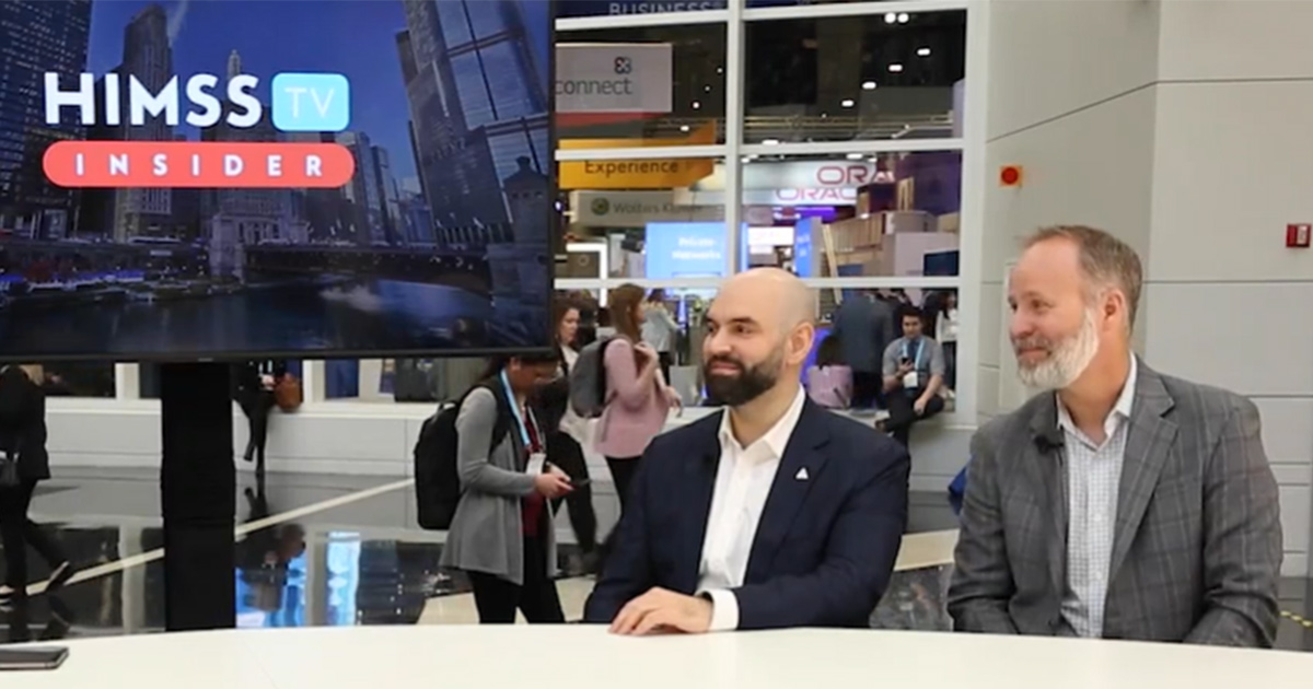 Chad Konchak, AVP of Clinical Analytics at NorthShore University HealthSystem, and Michael Meucci, CEO of Arcadia