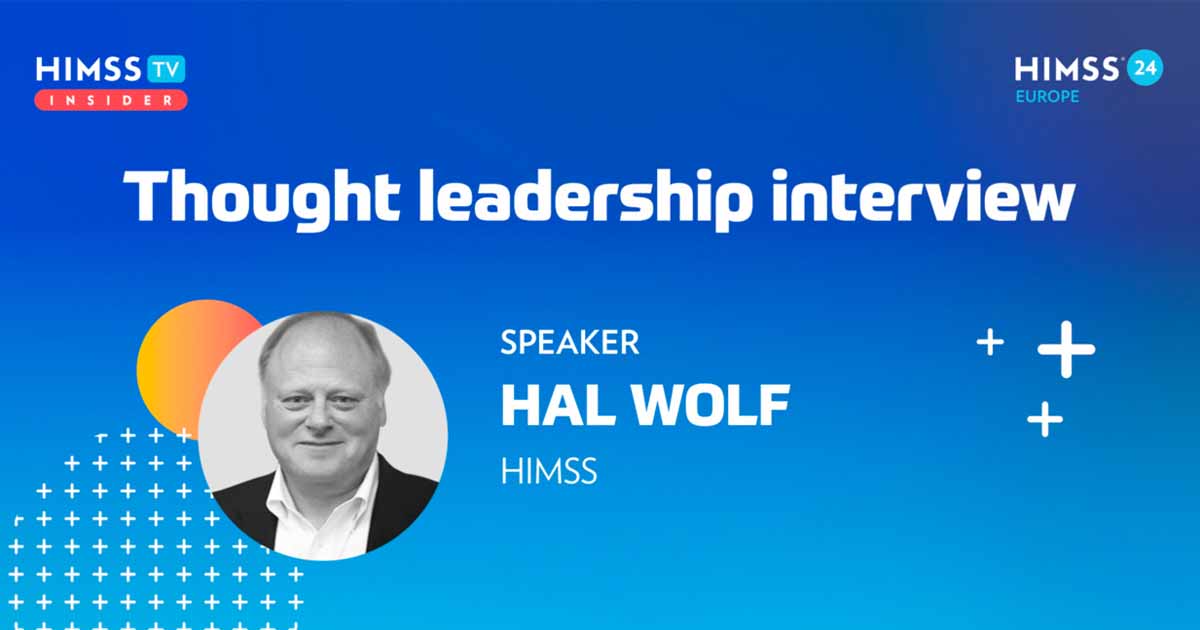 Hal Wolf_HIMSS24 Europe