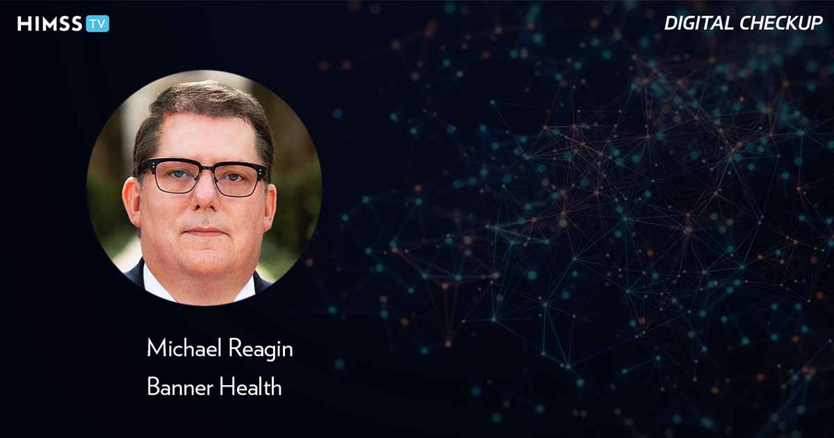 Mike Reagin, Banner Health_Abstract connected dots and lines Photo by your_photo/iStock/Getty Images Plus