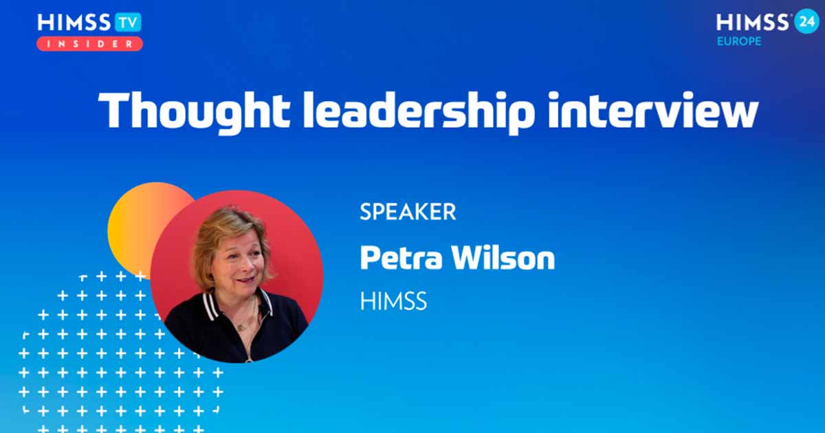 Petra Wilson at HIMSS_HIMSS24 Europe