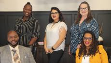 360 Human Services' Harry Jackson and staff