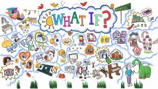 This "What If" mural at Children's Healthcare of Atlanta