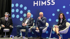 Healthcare AI experts on a panel at HIMSS24