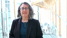 Cindy Fedell of Thunder Bay Regional Health Sciences Center on video