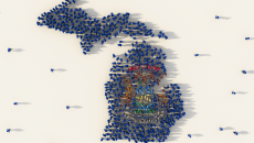 Map of Michigan