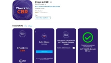 Check in CBR app on the Apple App Store