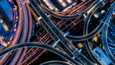Highways intersecting