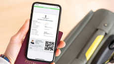 A digital COVID-19 vaccination certificate on India's CoWIN portal