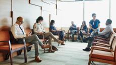 A waiting room