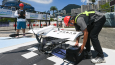 Pilot of SF Express medicine drone delivery in partnership with Hong Kong Hospital Authority