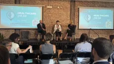 Steve Posnack of ASTP/ONC, Carolyn Clancy of the VA and Grace Cordovano of DiMe