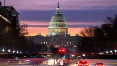 Capitol at night