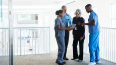 Nurses collaborate