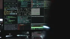 network monitor shows an array of tabs displaying code