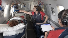 Royal Flying Doctor Service responders using the EMR 