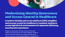 Securing access for a transient healthcare workforce
