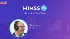 Tom Leary, HIMSS_ Las Vegas Strip at twilight Photo by Michael Lee/Moment/Getty Images