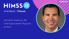 Dr. Brian Anderson, chief digital health physician at Mitre