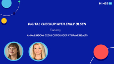 Anna Lindow, cofounder and CEO of telemental health provider Brave Health and Emily Olsen